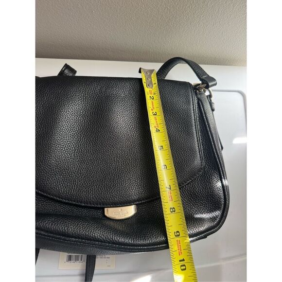 Kate Spade Black Mulberry Street Alecia Pebbled Leather Shoulder Crossbody Bag - Picture 10 of 10